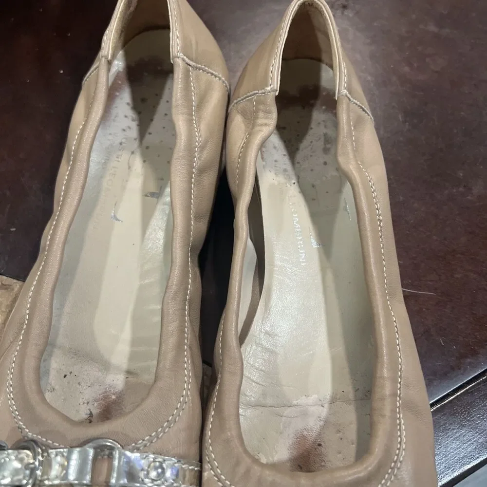 AGL Attilio Giusti Leombruni Leather Ballet Flats  EU 39.5
